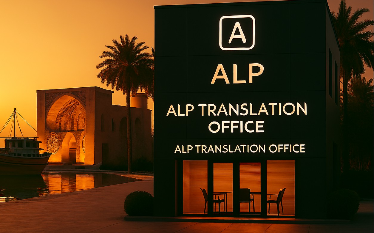 ترجمه رسمی عربی در بندرعباس با لگالایز سفارت امارات