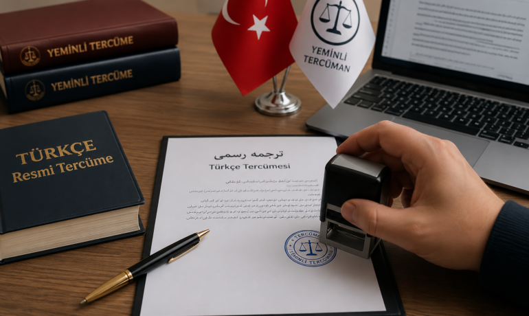 دارالترجمه رسمی ترکی استانبولی. ترجمه ترکی استانبولی